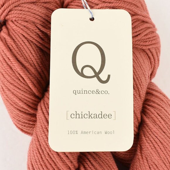 Quince & Co. Chickadee Yarn Sport Weight 2 Skeins 100% American Wool Clay - Picture 3 of 4
